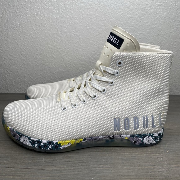 NOBULL Other - NOBULL Floral High top Lifting/Workout Sneaker M 11/W 12.5 Spring‎ Fling Design
